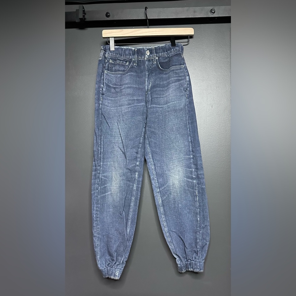 NWOT Rag & Bone Miramar Sweatpants Jogger Jeans Dark Wash Size XS